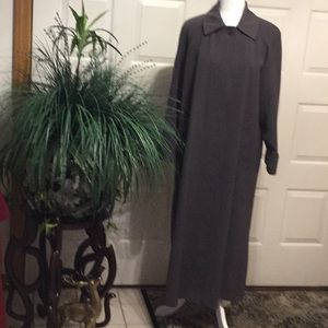 STEEL GRAY Coat/Raincoat Excellent Condition.